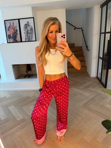 Wide Leg Pantalon VERSTIQUE en rose