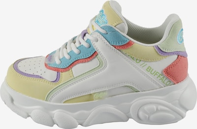 Sportbačiai be auliuko 'CLD Echo' iš BUFFALO, spalva – pastelinė mėlyna / abrikosų spalva / balta, Prekių apžvalga