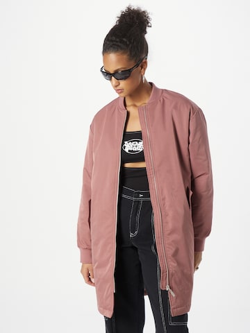 ABOUT YOU Between-Season Jacket 'Meike' in Pink: front