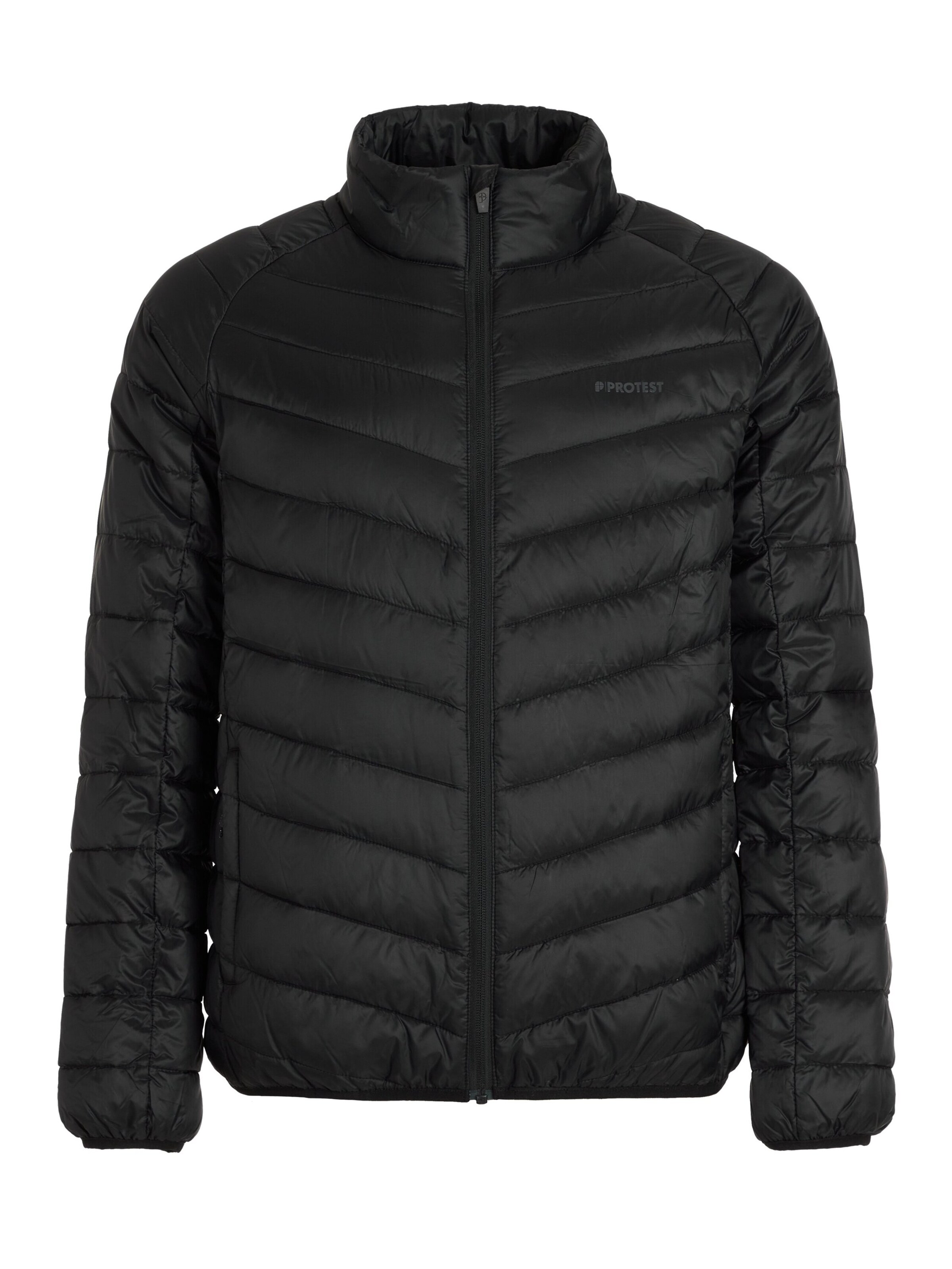 PROTEST Winterjacke 'PRTSHAFFER'‌‌‌‌‌‌‌‌‌‌ in Schwarz: Vorderseite