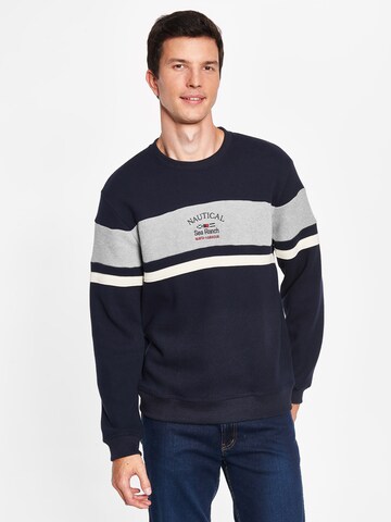 Sea Ranch Sweatshirt in Blue: front