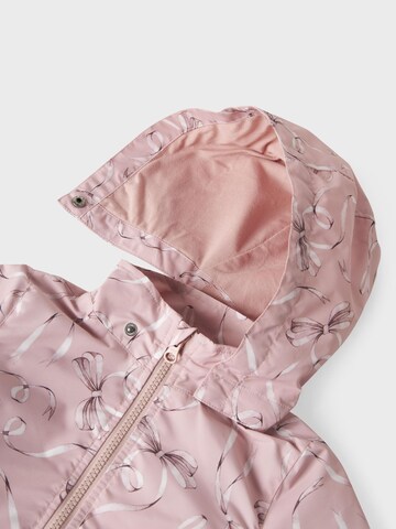 NAME IT Between-season jacket 'NMFMaxi' in Pink
