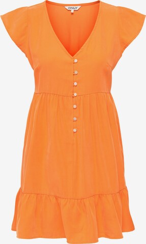ONLY Платье 'MAGO' в Оранжевый: спереди