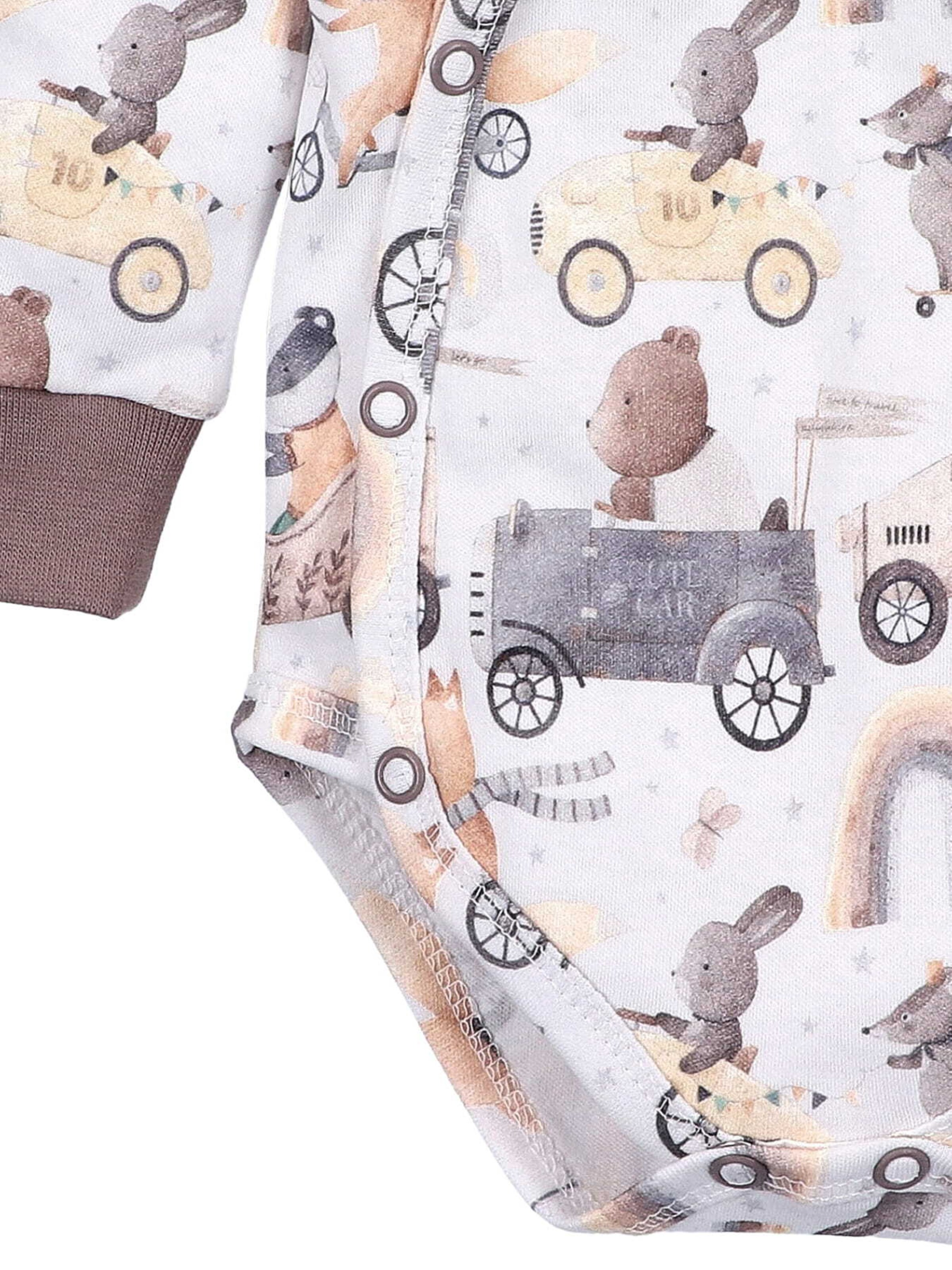 NINI Romper/bodysuit 'Fahrrad' in White