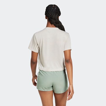ADIDAS PERFORMANCE Funkčné tričko 'Essentials' - Sivá