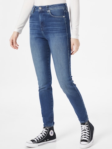 Skinny Jeans de la s.Oliver pe albastru: față