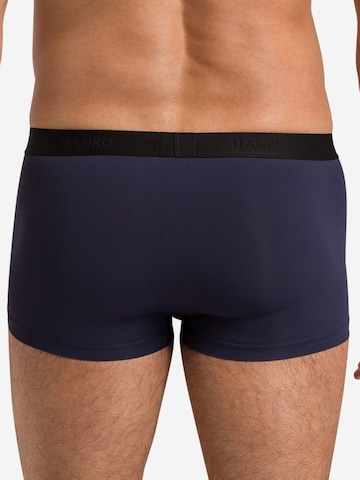 Hanro Boxershorts 'Micro Touch'‌‌‌‌‌‌‌‌‌‌ in Blau