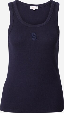 s.Oliver Top in Blauw: voorkant