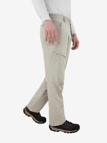 Regular Pantalon outdoor 'Basin' normani en beige