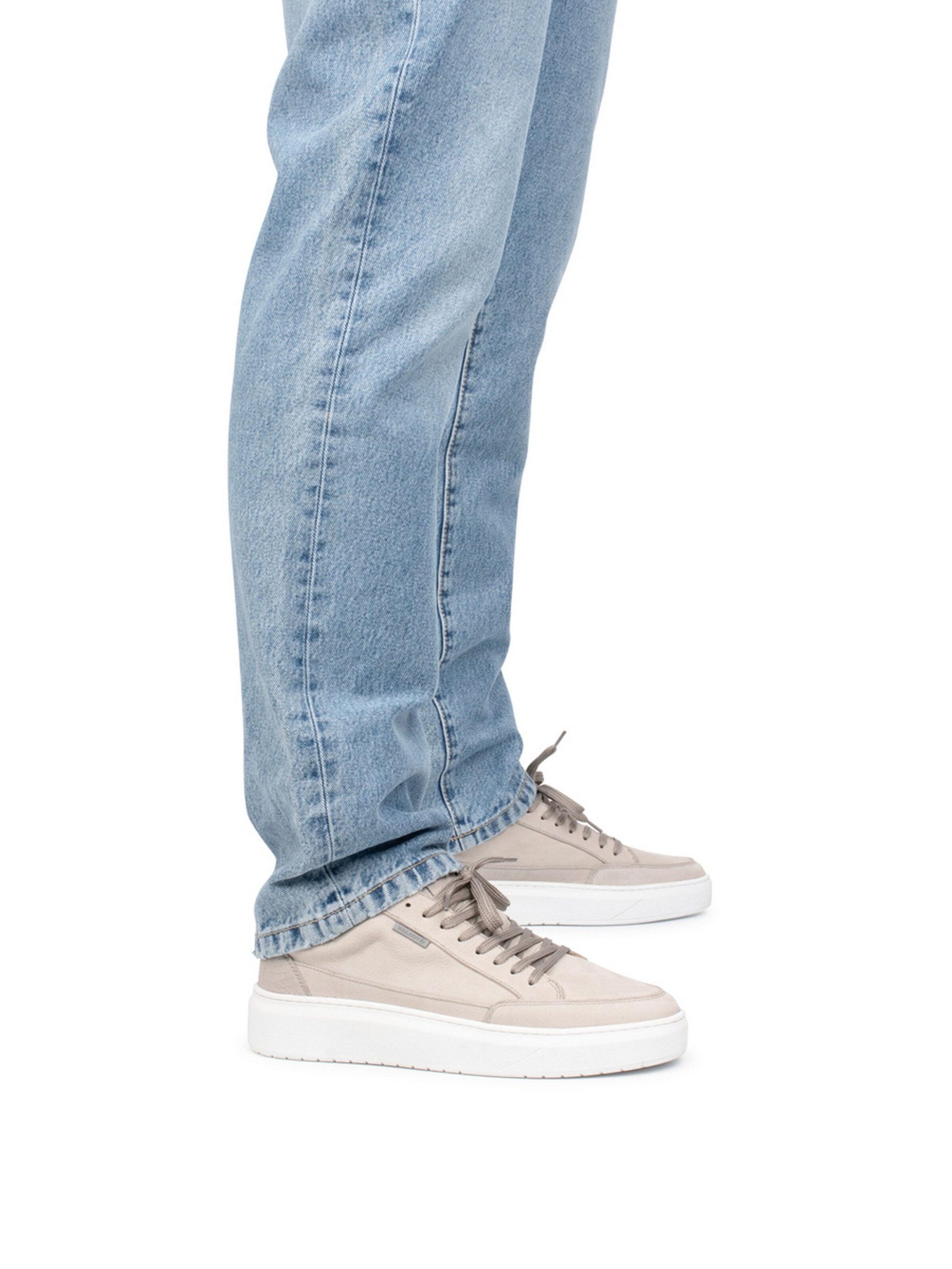 Baskets basses 'Enzo' PS Poelman en beige : devant