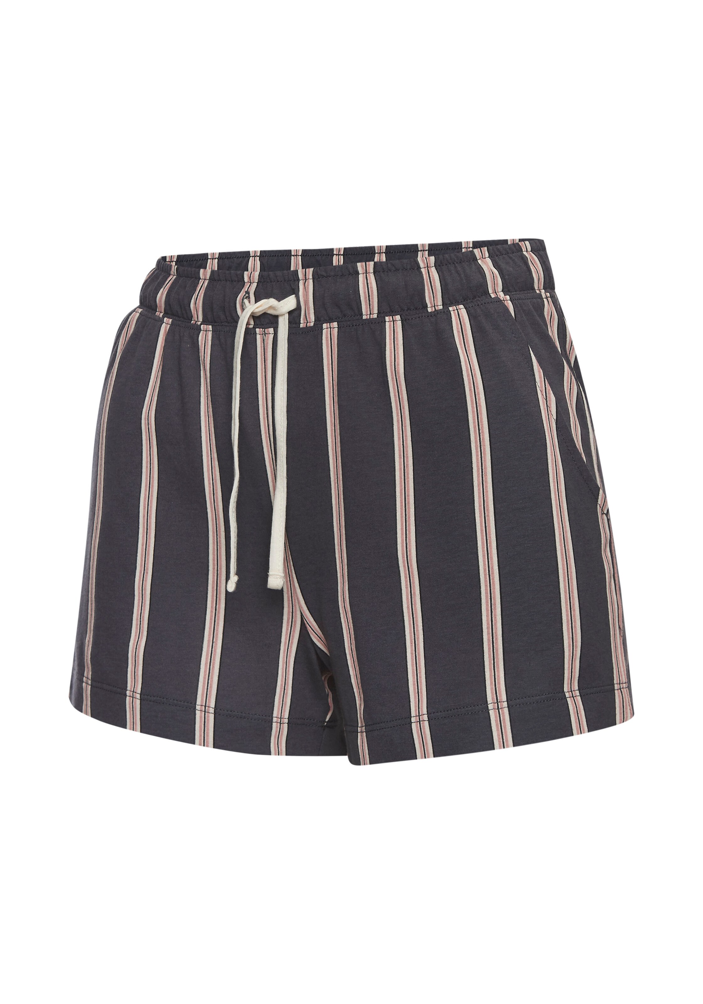 LASCANA Short Pajama Set in Grey