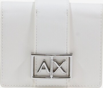 Portamonete 'XW000360 AF12039' di ARMANI EXCHANGE in bianco: frontale