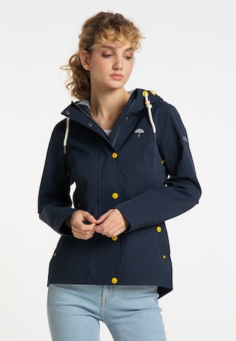 Schmuddelwedda Between-Season Jacket in Blue: front