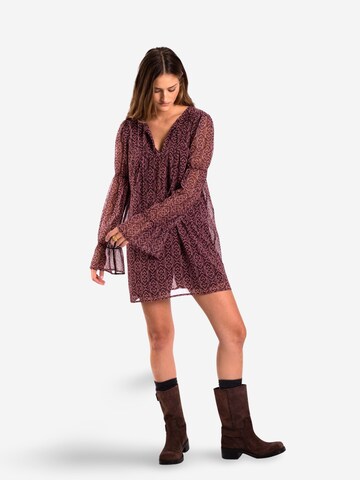 THE-ARE - Vestido em castanho