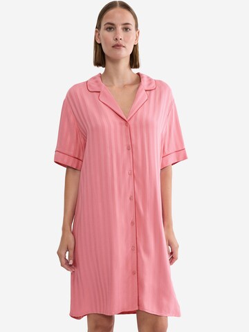 TRIUMPH Nachthemd ' Red Label Amourette Jacquard ' in Pink: Vorderseite