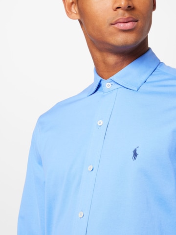 Polo Ralph Lauren Regular fit Zakelijk overhemd in Blauw