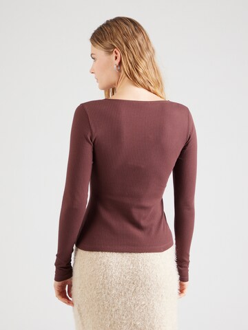 ABOUT YOU Shirt 'Doreen' in Brown