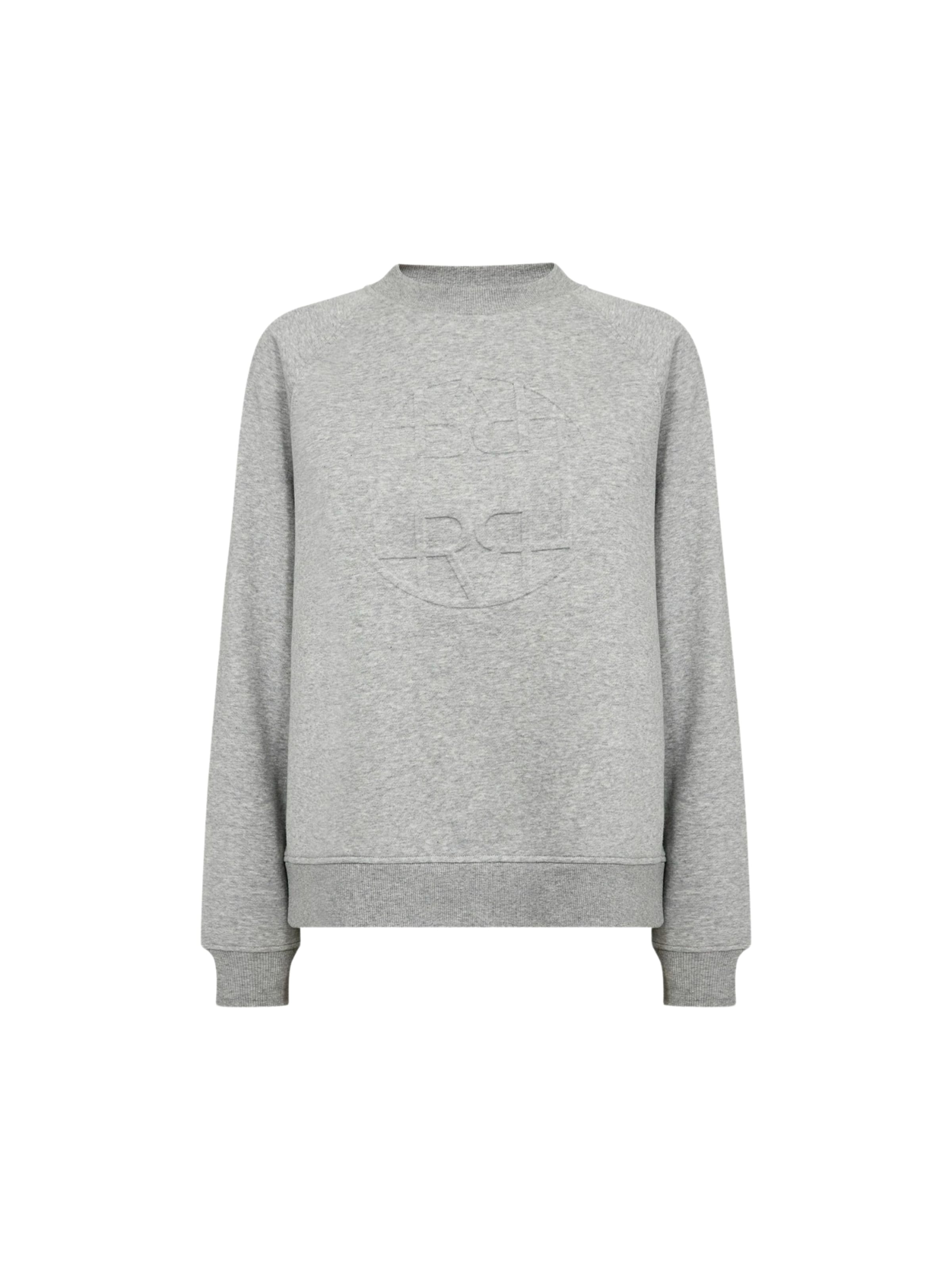 Levete Room Sweater ' LR-NUKA ' in Grey: front