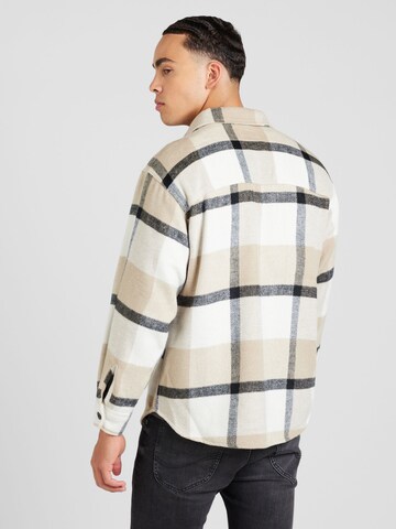 Fit confort Chemise 'JEBRADLEY OLLIE' JACK & JONES en beige