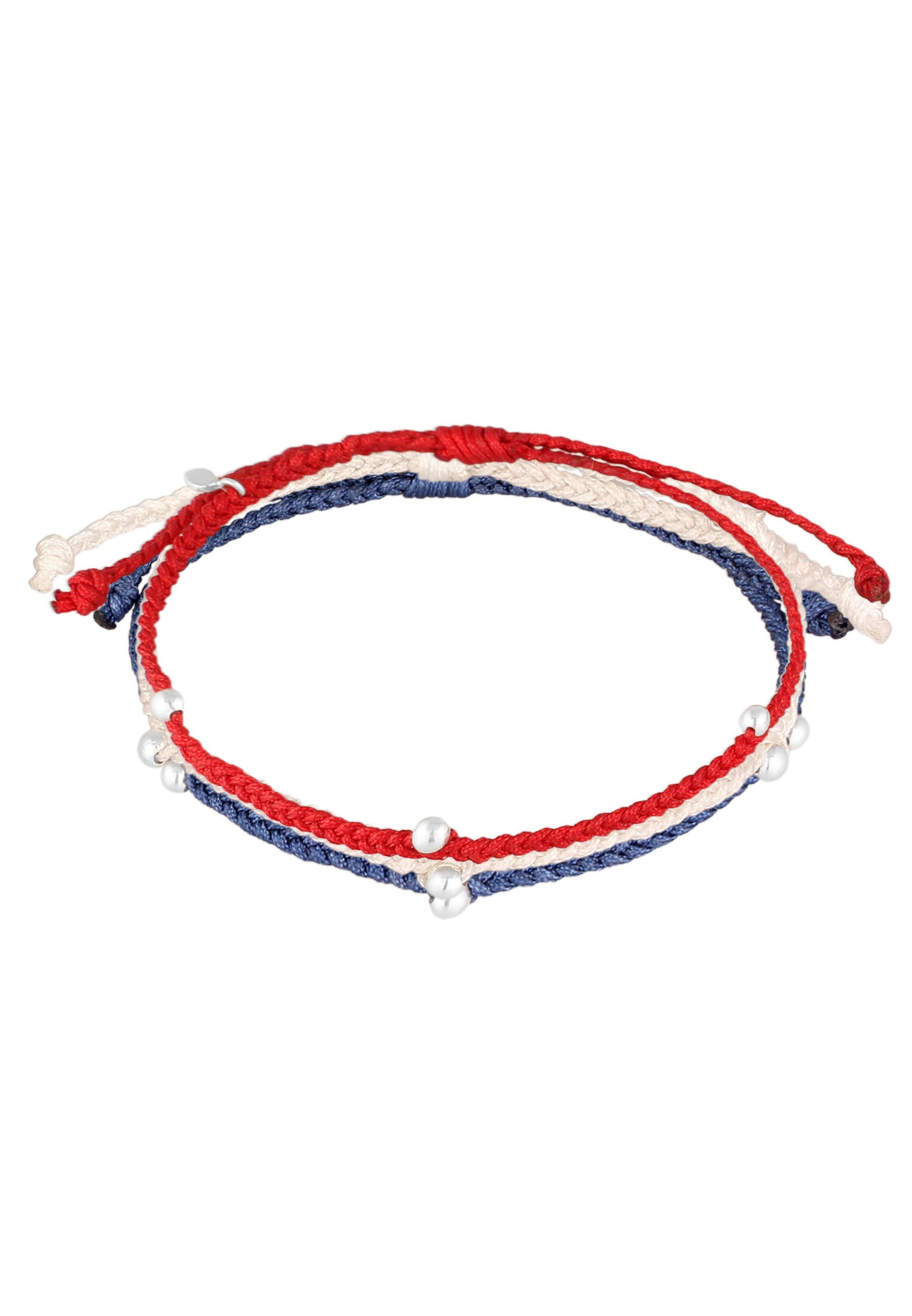 ELLI Armband 'Kugel' in Blauw: voorkant