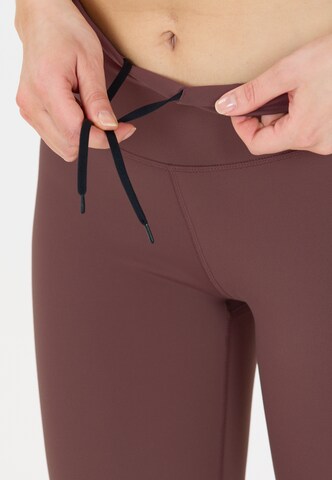 ENDURANCE Skinny Sporthose 'Raleigh' in Lila