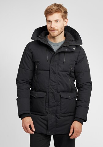 !Solid - Parca de invierno 'Anato' en negro: frente