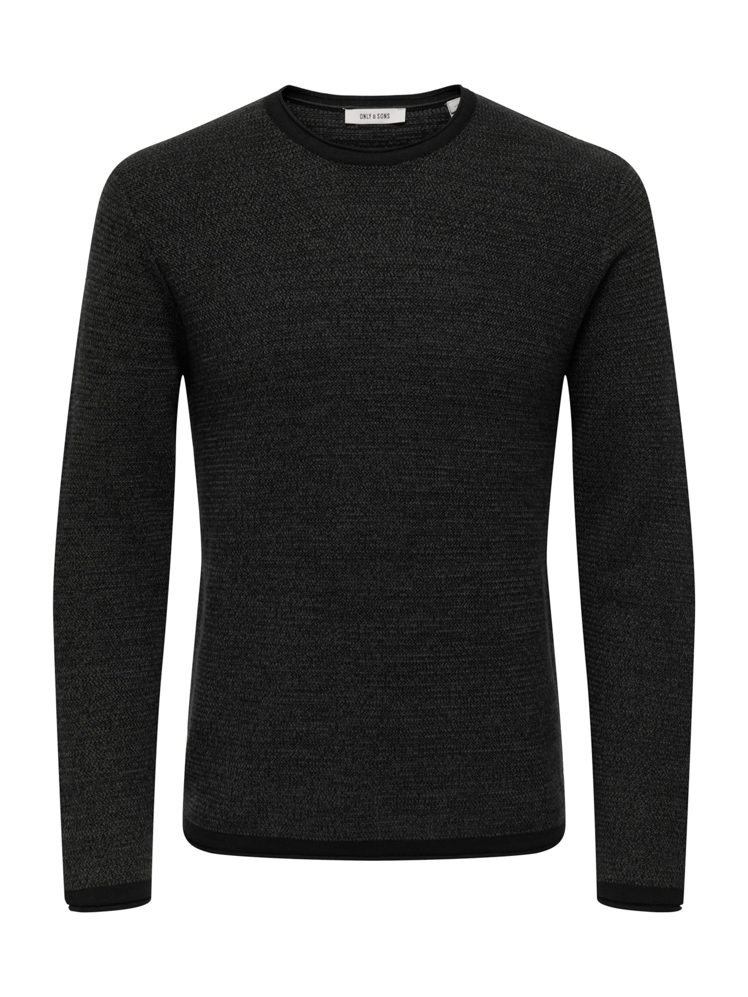Pull-over 'ONSERIC' Only & Sons en noir : devant