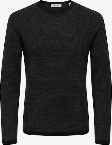 Pull-over 'ONSERIC' Only & Sons en noir : devant