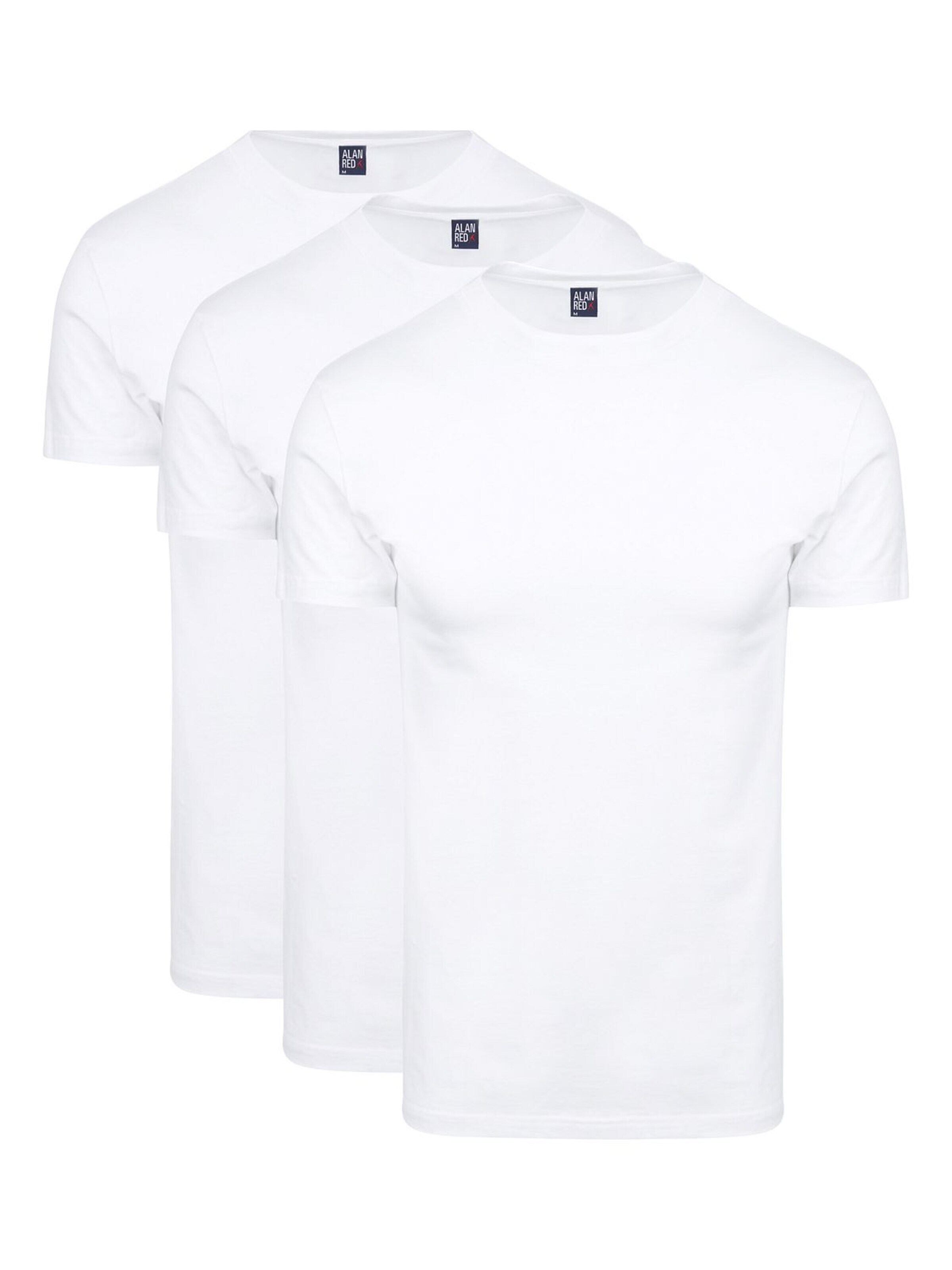 alan red Shirt 'Oakville' in White: front