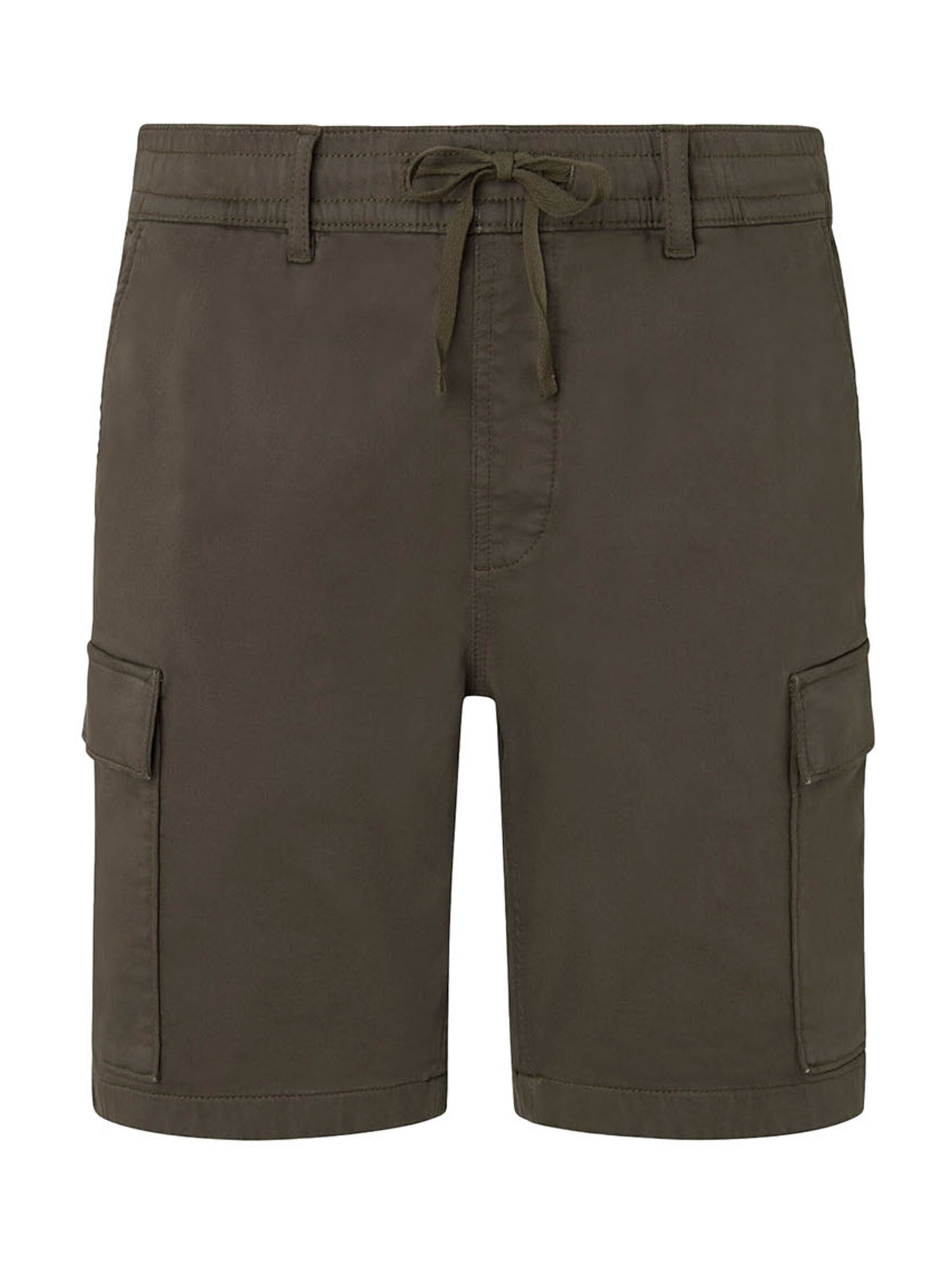 Pepe Jeans Regular Cargobroek 'GYMDIGO' in Bruin: voorkant