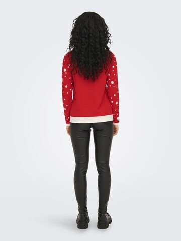 Pull-over 'Lucia' JDY en rouge