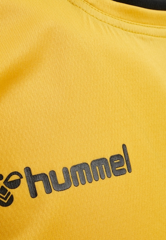 Hummel - Camiseta funcional en amarillo