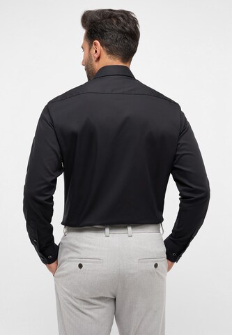 ETERNA Regular fit Business Shirt in Black