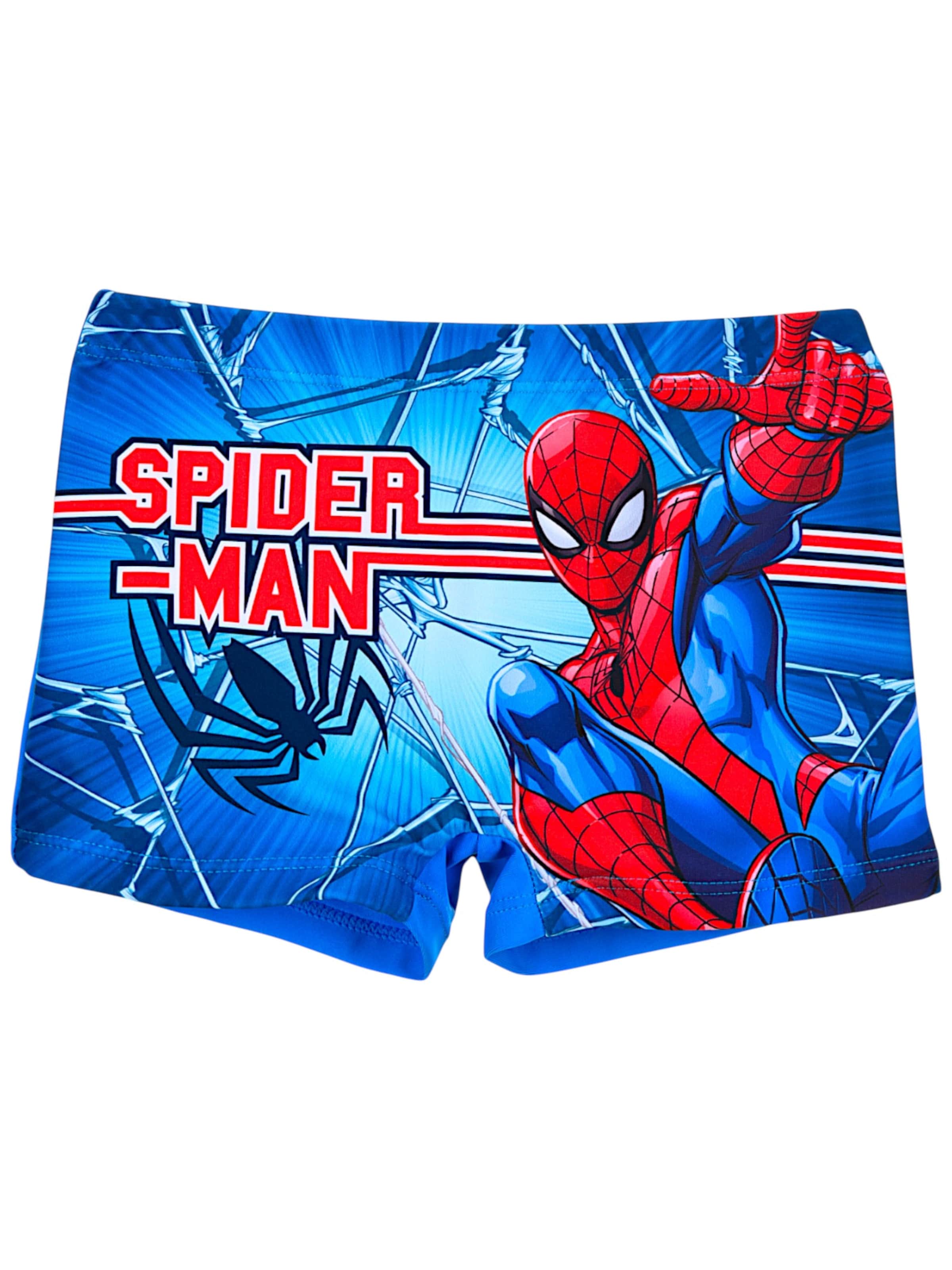 Spider-Man Board Shorts 'Spider-Man' in Blue: front