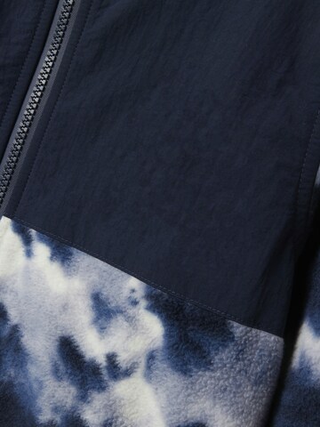 NAME IT Fleece jas 'NKMMeeko' in Blauw