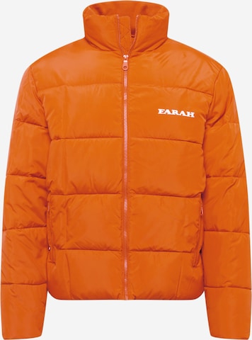 Veste mi-saison FARAH en orange : devant