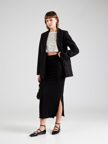 PIECES Skirt 'PCIRIS' in Black