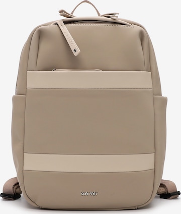 Suri Frey Rucksack 'Dotty' in Beige: Vorderseite