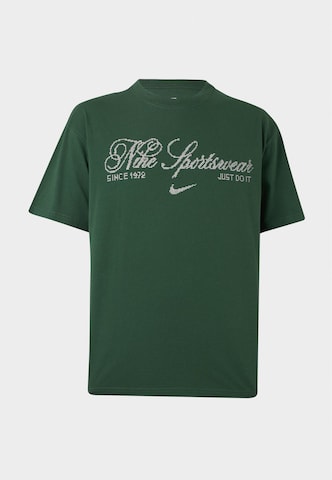 Nike Sportswear - Camisa em verde: frente