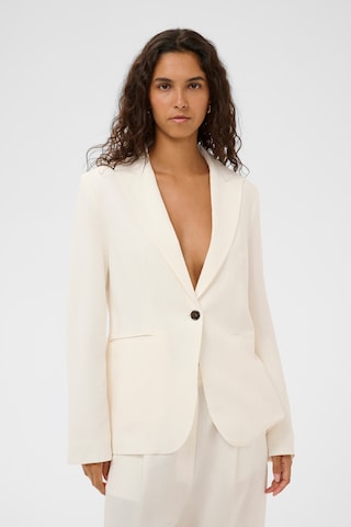 Blazer 'Ragna' SOAKED IN LUXURY en blanc : devant