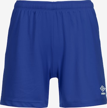 UMBRO Loosefit Sportbroek 'Club' in Blauw: voorkant