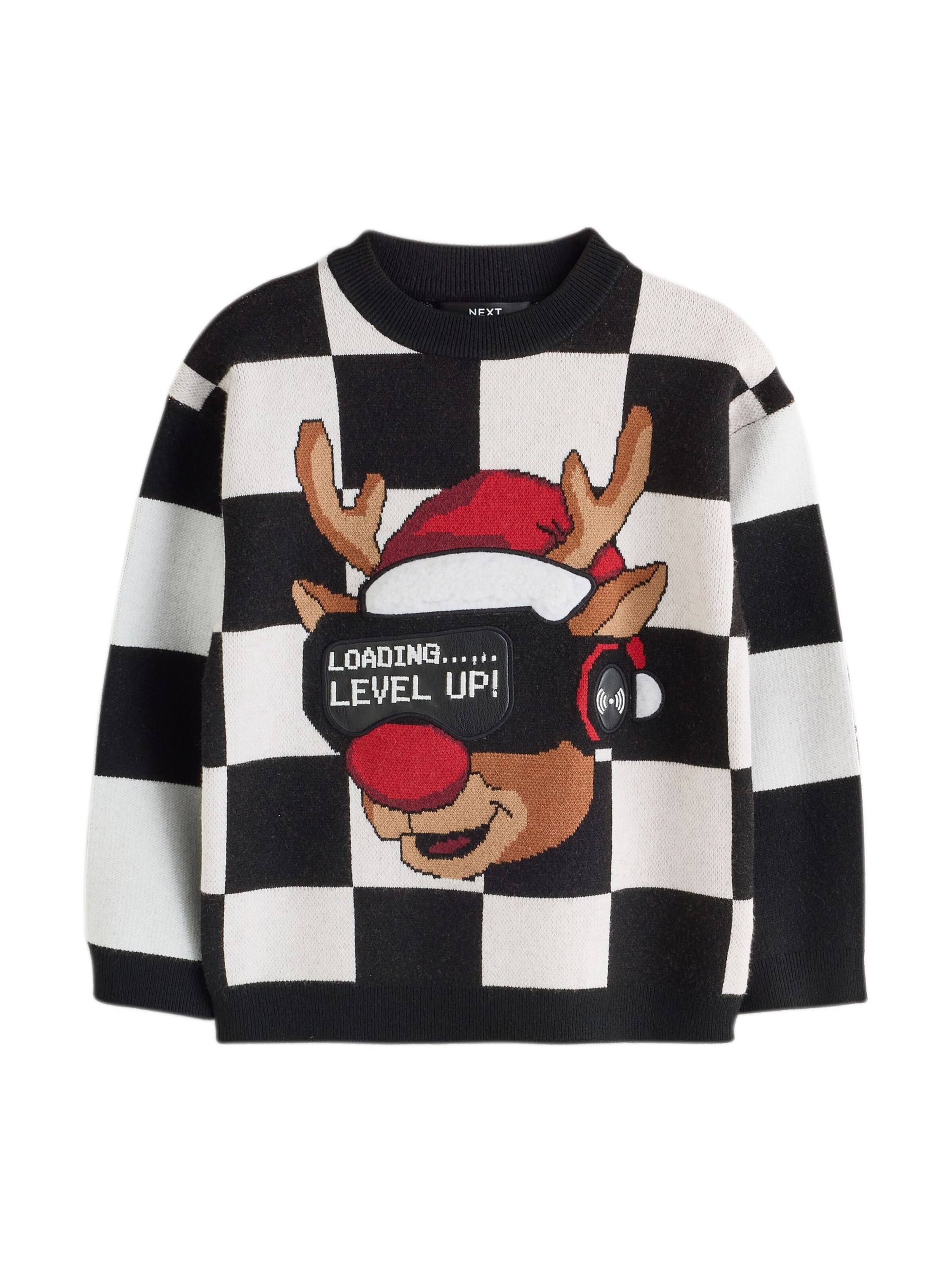 Next Sweater in Black: front