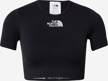 THE NORTH FACE Funksjonsskjorte i svart: forside