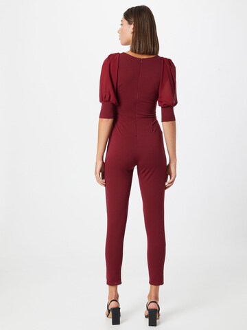 WAL G. - Jumpsuit 'UMMI' en rojo