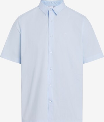 Calvin Klein Regular fit Button Up Shirt in Blue: front