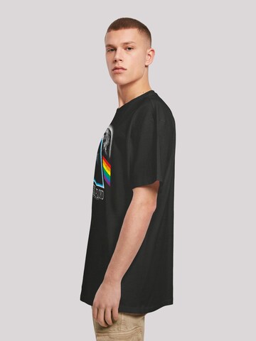 T-Shirt 'Pink Floyd Dark Side of The Moon Distressed Moon' F4NT4STIC en noir
