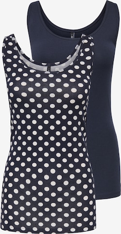 ONLY Top 'ONLLIVE LOVE' – modrá: přední strana