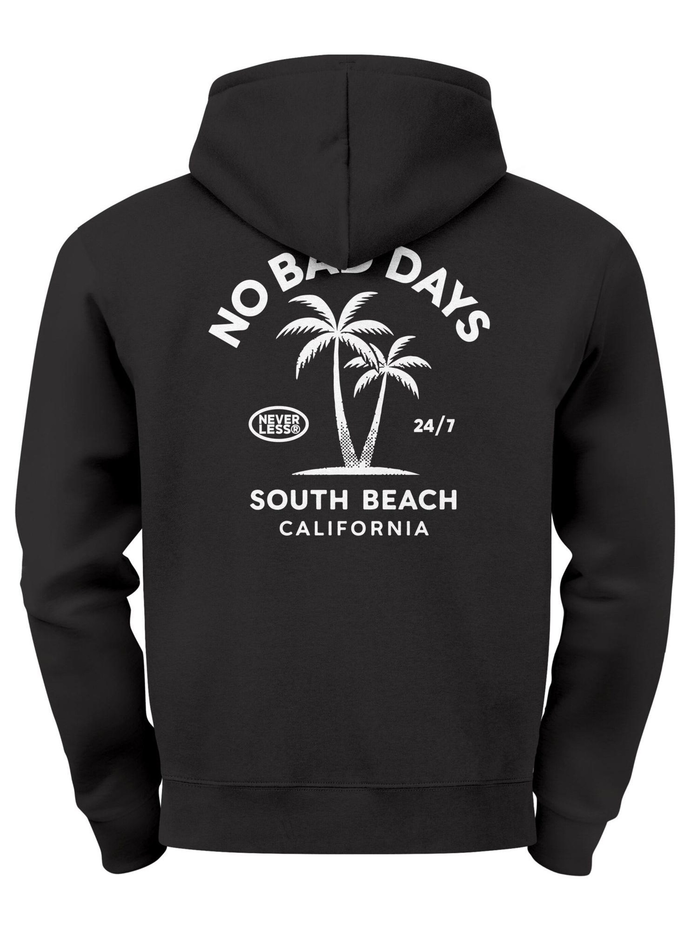Neverless Sweatshirt 'No Bad Days' in Black