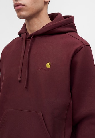 Carhartt WIP - Sweatshirt 'American Script' em vermelho