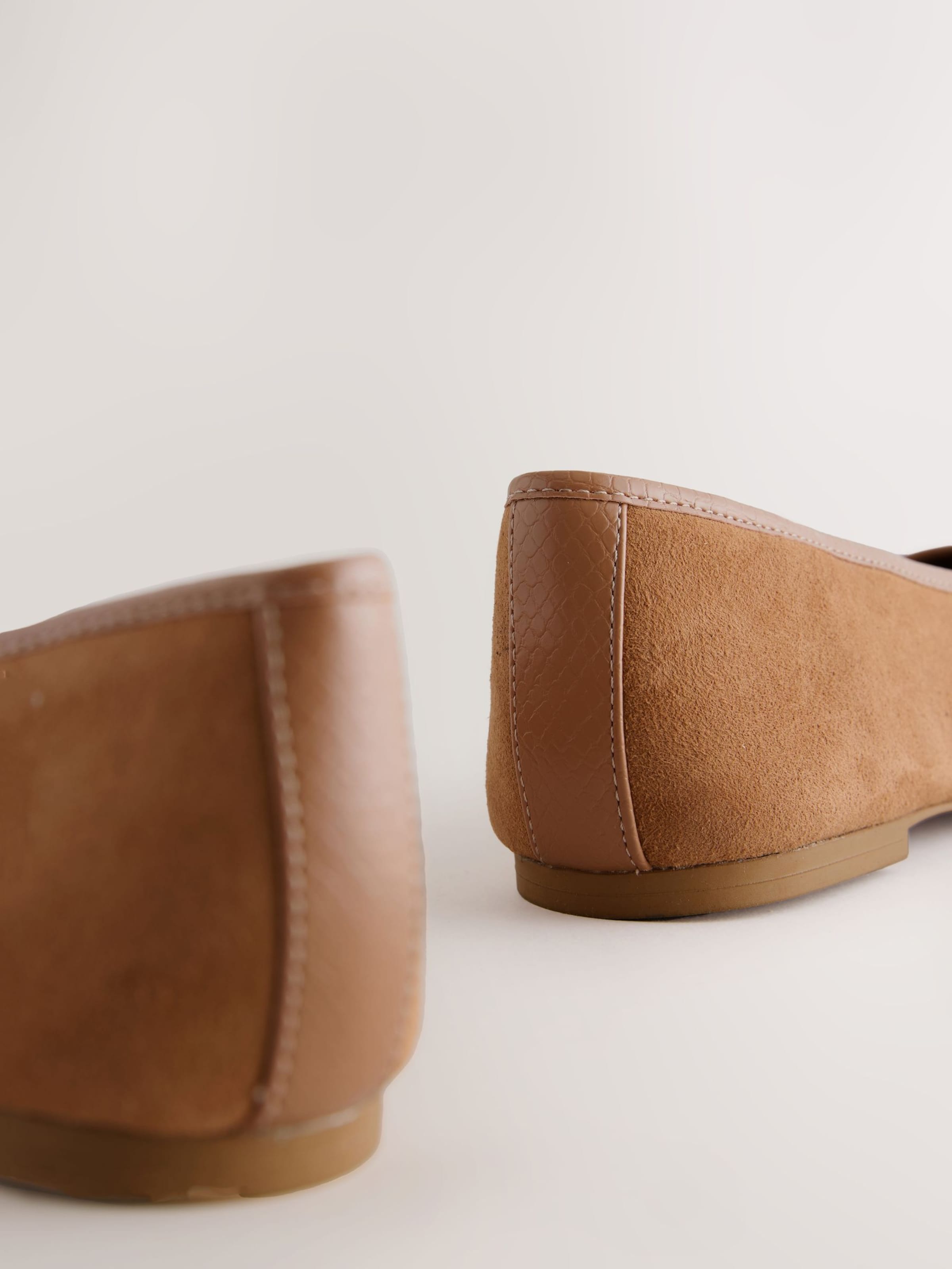 Next Балетки 'Forever Comfort®' в Коричневый